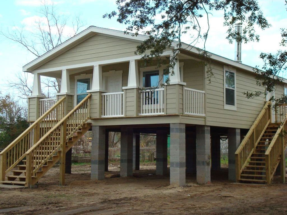 Custom manufactured stilt homes and modular stilt homes 2044 Ocala 